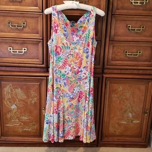 Ralph Lauren Floral Sundress SZ XL